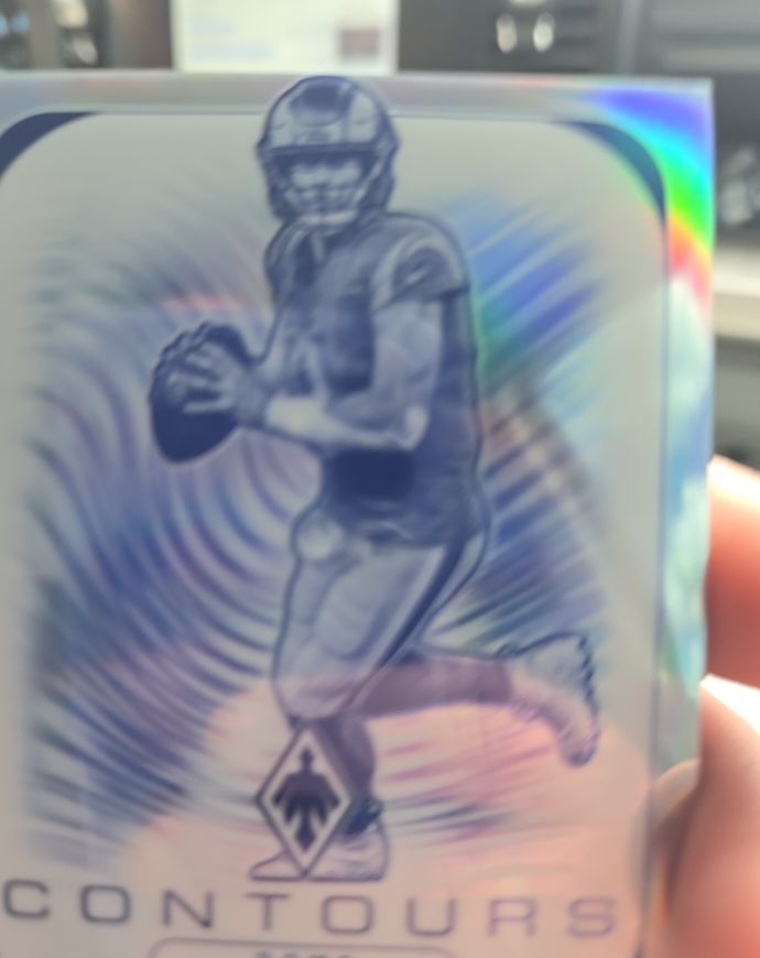 2025 Panini Phoenix Contours Football Card — front