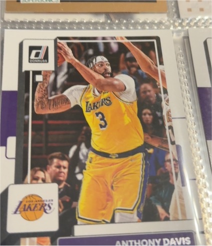 2022-23 Panini Donruss #129 Anthony Davis — front