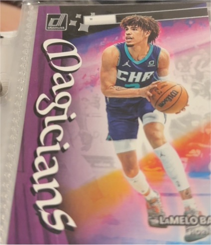 2022-23 Panini Donruss Magicians #9 LaMelo Ball — front