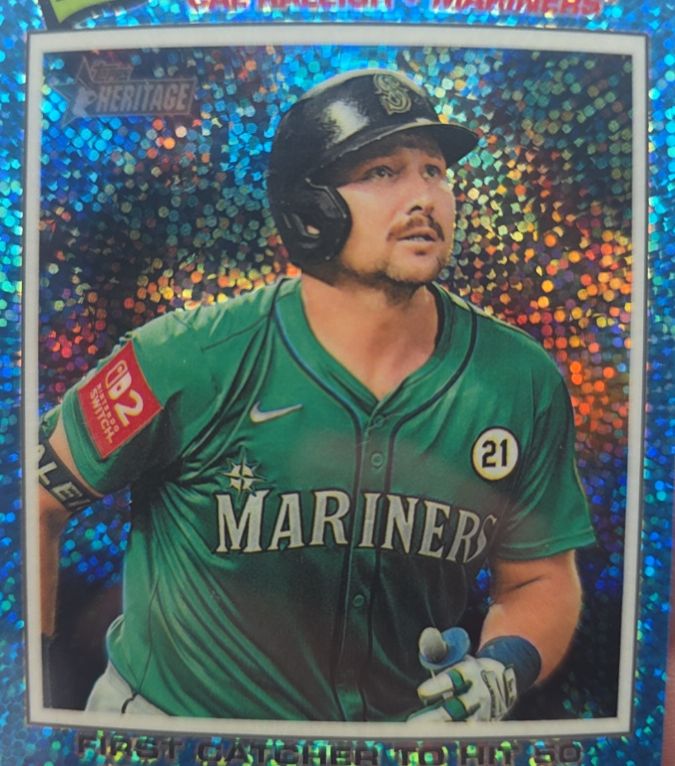 2026 Topps Heritage #231 Cal Raleigh — front