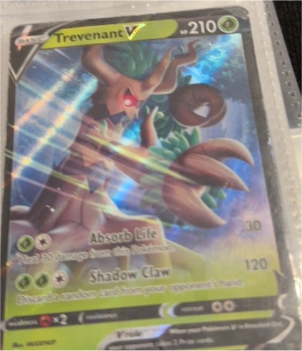 2021 Pokémon TCG Evolving Skies #013 Trevenant V — front