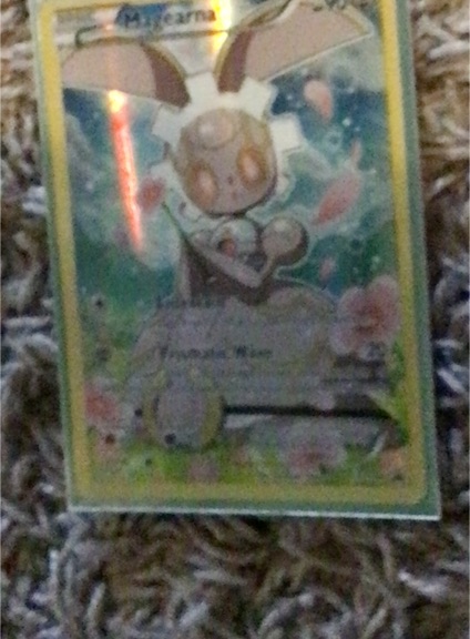 Pokémon TCG Magearna XY186 Full Art Holo Black Star Promo — front