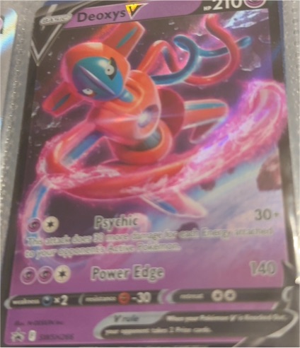 2022 Pokémon SWSH266 Deoxys V — front