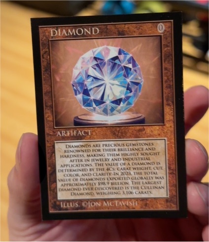 2025 Cardsmiths Currency Series 5 #57-SP Diamond Artifact — front
