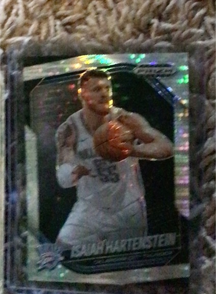 2024-25 Panini Prizm Black #118 Isaiah Hartenstein — front