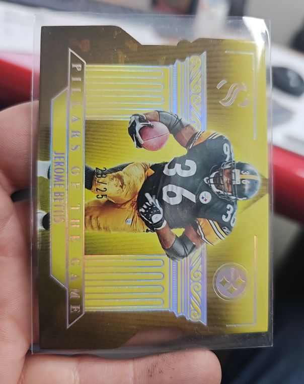 2025 Panini Silhouette #38 Jerome Bettis Pillars Of The Game — front