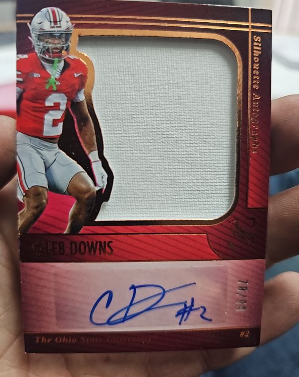 2025 Panini Silhouette #2 Caleb Downs — front