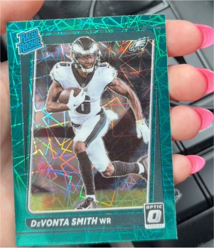 2021 Panini Donruss Optic #205 DeVonta Smith — front