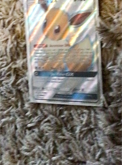 2019 Pokémon SM242 Eevee GX — front