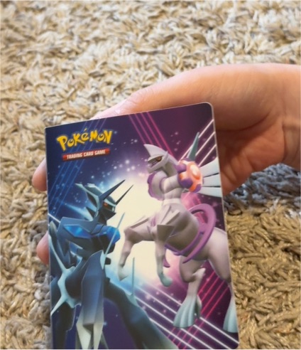 2022 Pokémon TCG Origin Forme Dialga & Palkia Mini Binder Portfolio — front
