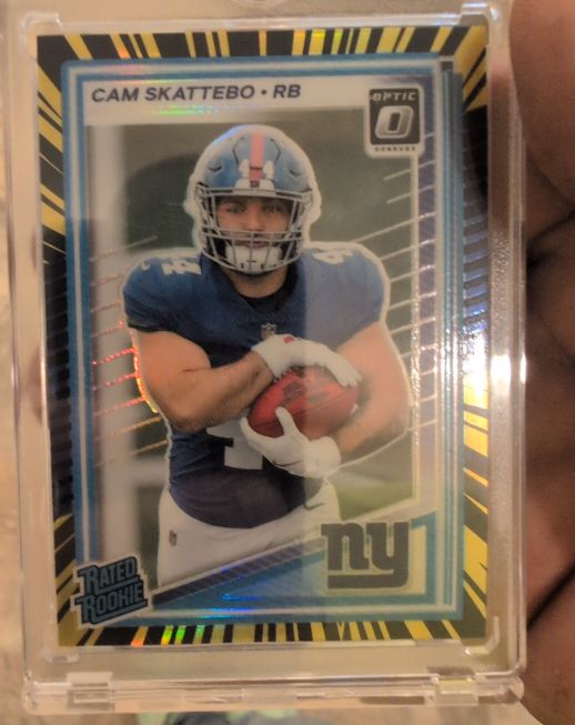 2025 Donruss Optic #228 Cam Skattebo — front