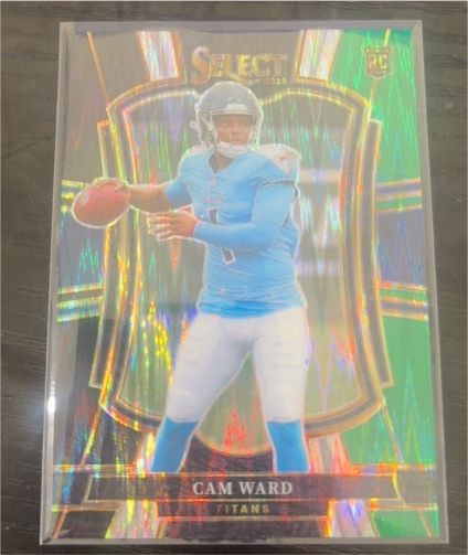 2025 Panini Select #126 Cam Ward — front