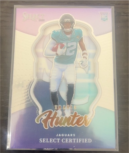 2025 Panini Select #1 Travis Hunter Select Certified — front