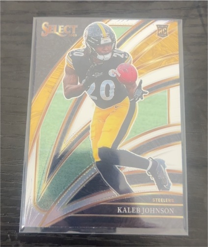 2025 Panini Select #252 Kaleb Johnson — front
