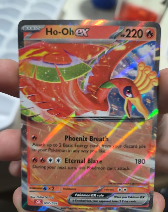 2023 Pokémon Classic Collection #007 Ho-Oh ex — front
