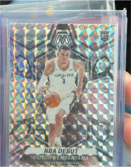 2023-24 Panini Mosaic NBA Debut #257 Victor Wembanyama — front