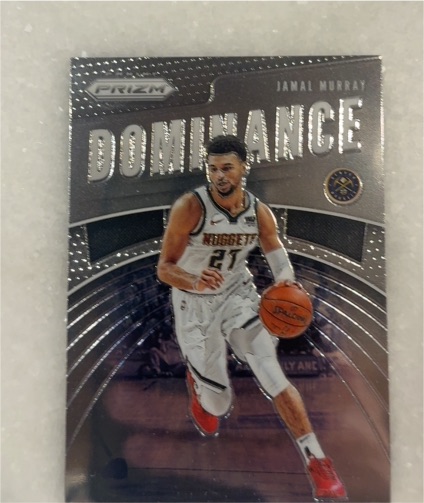 2019-20 Panini Prizm Dominance #11 Jamal Murray — front