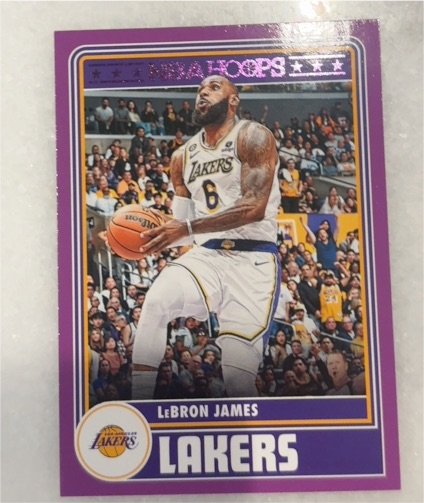 2023-24 Panini NBA Hoops #290 LeBron James — front