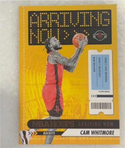 2023-24 Panini NBA Hoops #22 Cam Whitmore — front
