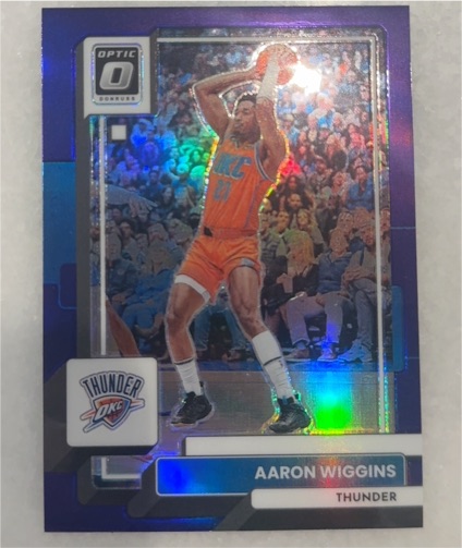 2022-23 Donruss Optic #56 Aaron Wiggins — front