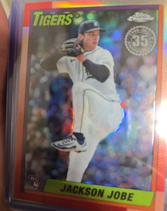 2025 Topps Chrome Update #90CU-17 Jackson Jobe — front