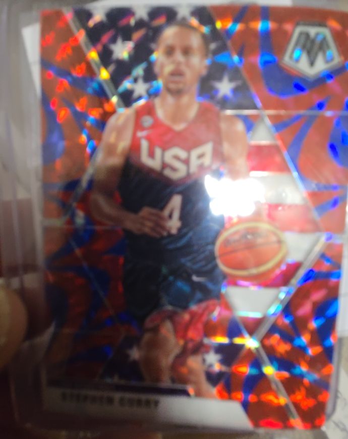 2019-20 Panini Mosaic #260 Stephen Curry USA Basketball — front