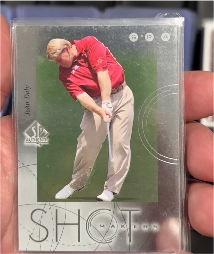 2001 Upper Deck SP Authentic #S7 John Daly Shot Makers — front