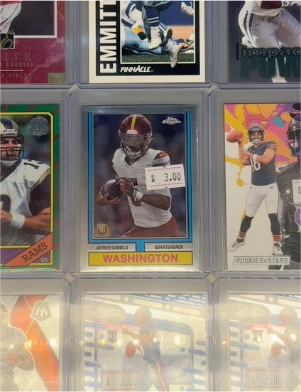 2024 Donruss Optic #10 Jayden Daniels — front