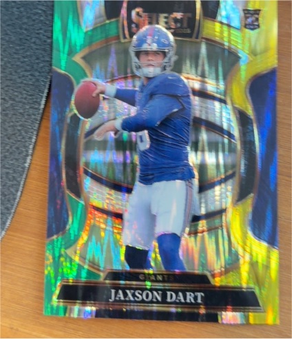 2025 Panini Select #93 Jaxson Dart — front