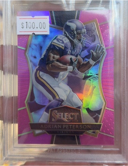 2016 Panini Select #123 Adrian Peterson — front