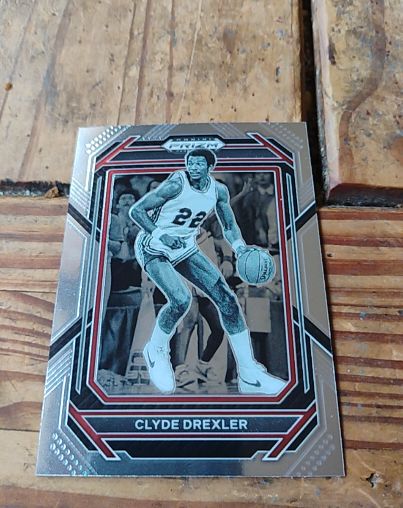 2023 Panini Prizm Draft Picks #91 Clyde Drexler — front