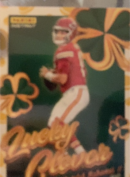 2025 Panini Instant Donruss #1 Patrick Mahomes II Lucky Clover — front