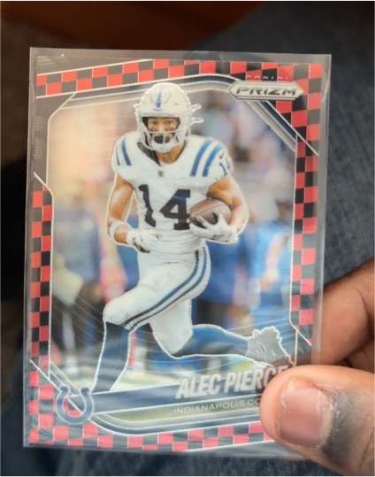 2025 Panini Prizm #209 Alec Pierce — front