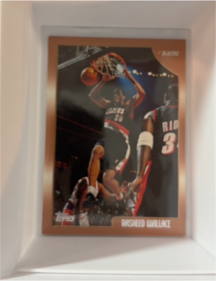 1998-99 Topps #101 Rasheed Wallace — front