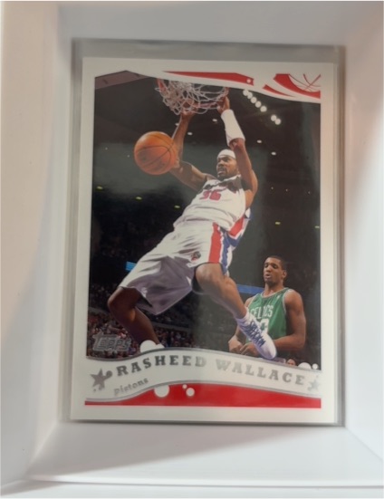 2005-06 Topps #154 Rasheed Wallace — front