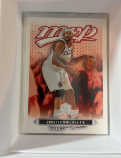 2003-04 Upper Deck MVP #146 Rasheed Wallace — front