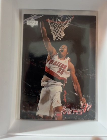 1997-98 Upper Deck #157 Rasheed Wallace — front