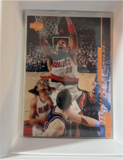 2000-01 Upper Deck #136 Rasheed Wallace — front