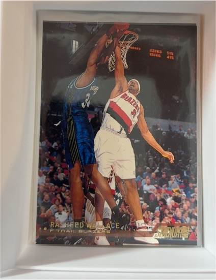 1997-98 Topps Stadium Club #108 Rasheed Wallace — front
