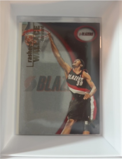 2000-01 Fleer E-X #74 Rasheed Wallace Portland Trail Blazers — front