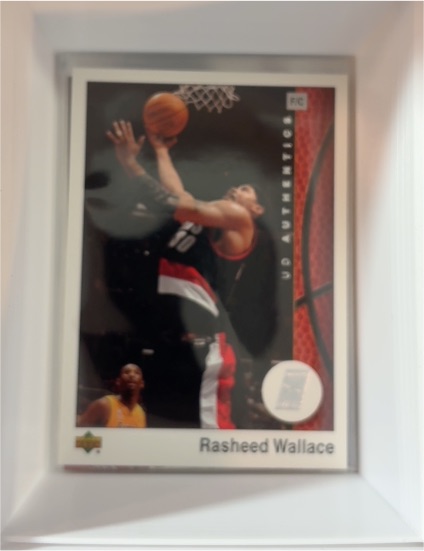 2002-03 Upper Deck UD Authentics #67 Rasheed Wallace — front