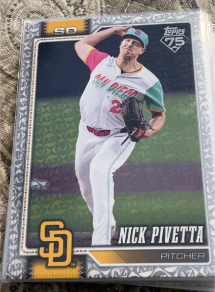 2026 Topps Series 1 #9 Nick Pivetta — front