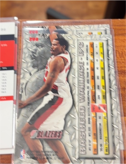 2001-02 Fleer E-X #74 Rasheed Wallace — front