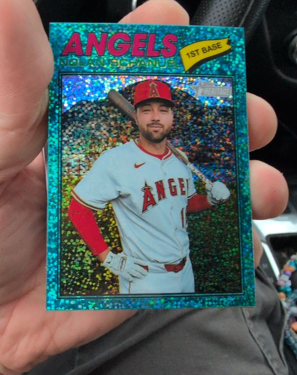 2026 Topps Heritage #117 Nolan Schanuel — front