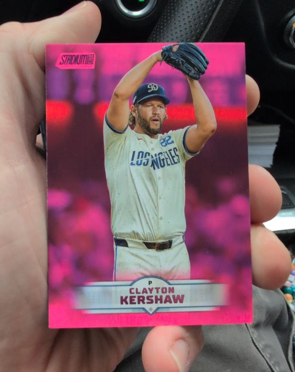 2025 Topps Stadium Club #70 Clayton Kershaw — front