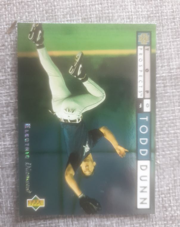 1994 Upper Deck Top Prospects #528 Todd Dunn — front