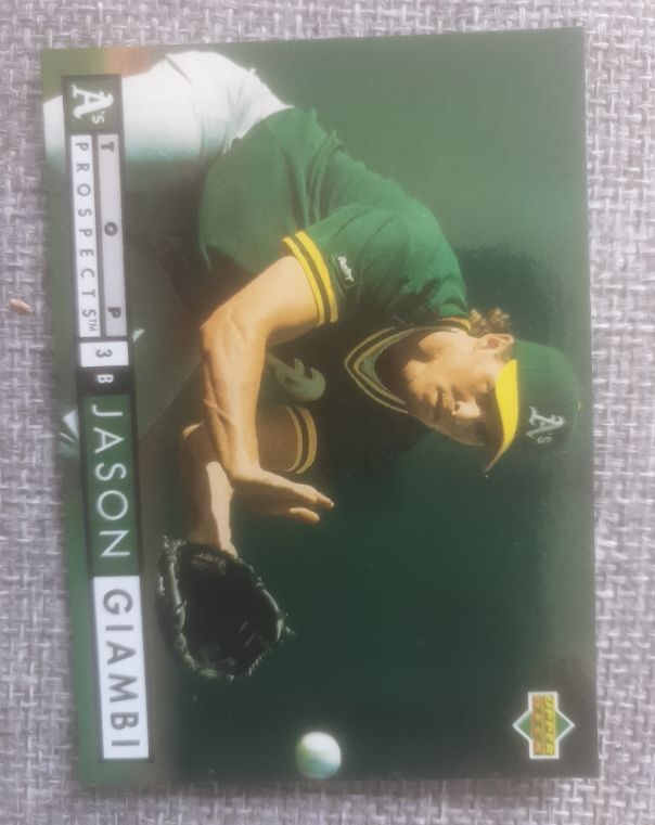 1994 Upper Deck #525 Jason Giambi — front