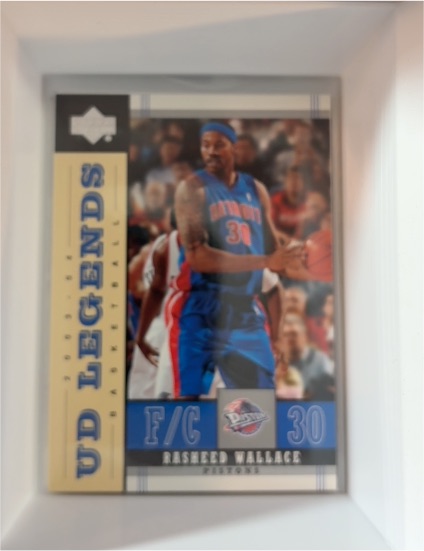 2003-04 Upper Deck Legends #20 Rasheed Wallace — front