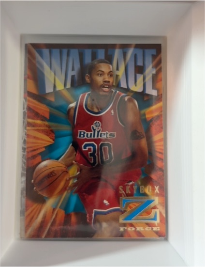 1996-97 Skybox Z-Force #97 Rasheed Wallace — front