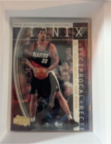 1999-00 Upper Deck Ionix Reciprocal #R46 Rasheed Wallace — front